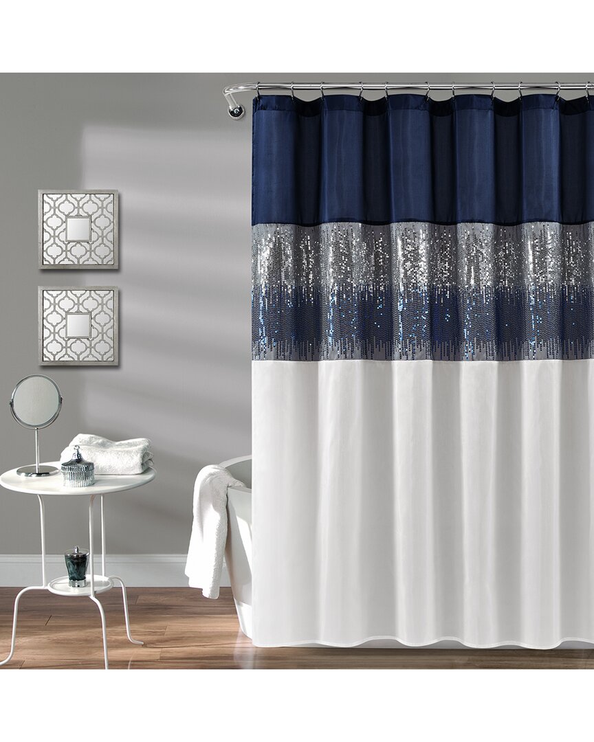 Lush Decor Fashion Night Sky Shower Curtain