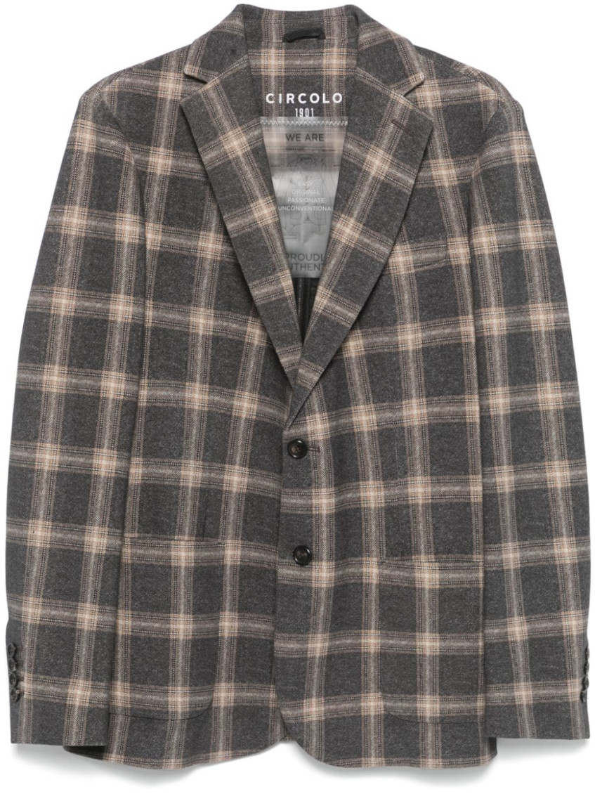Circolo 1901 Cotton Single-Breasted Jacket