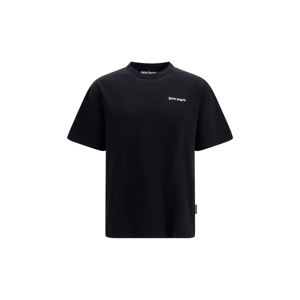Logo-Print Cotton T-Shirt — Black
