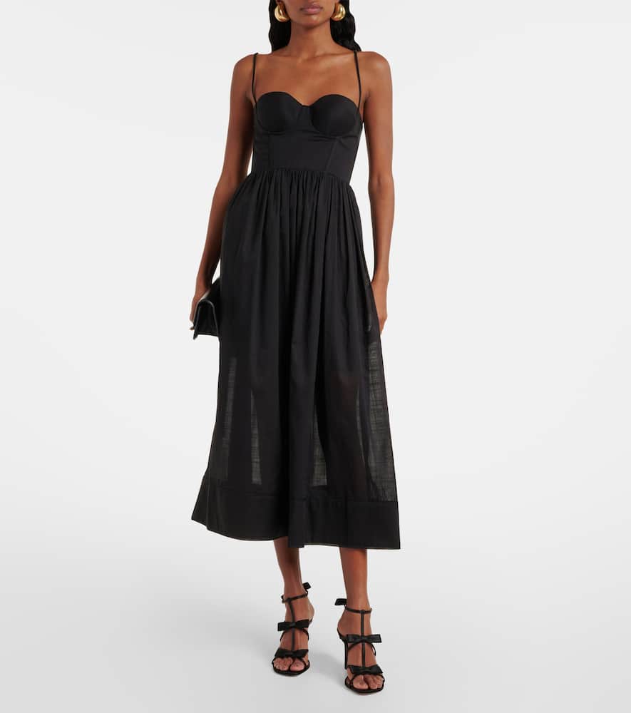Rhiannon gathered corset dress