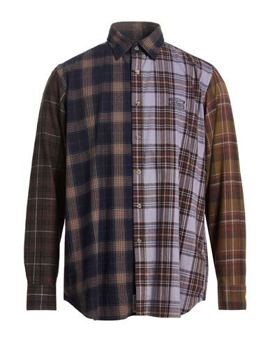 Man Shirt Purple Size L Cotton