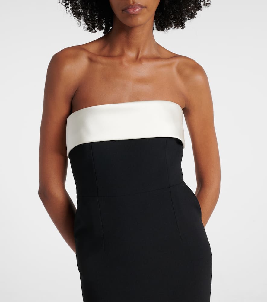 Rhea strapless gown