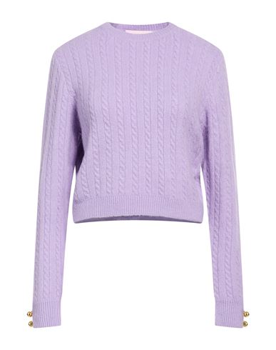 Woman Sweater Lilac Size S Acrylic, Polyamide, Wool, Elastane