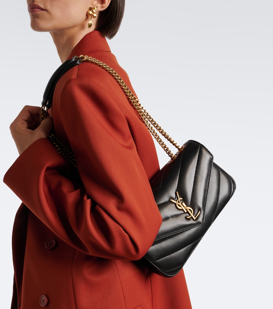 Loulou matelassé leather shoulder bag