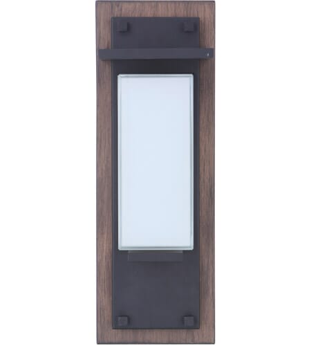 Whiskey Barrel Midnight LED Outdoor Lantern from the Heights Collection
