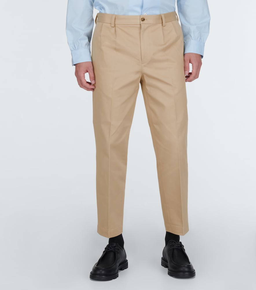 Junya Watanabe Cotton gabardine straight pants