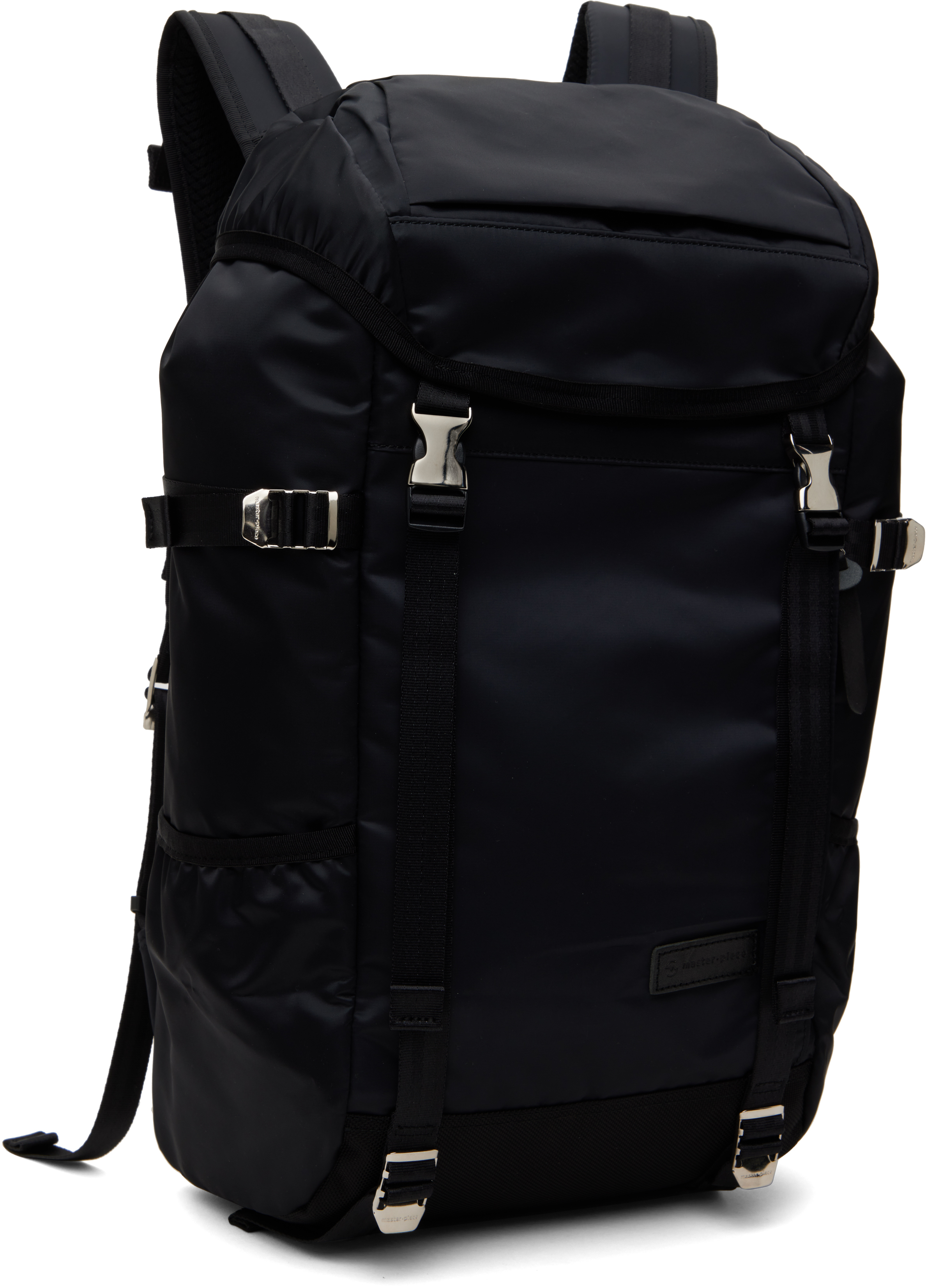 Master-piece Black Lightning Flap Backpack