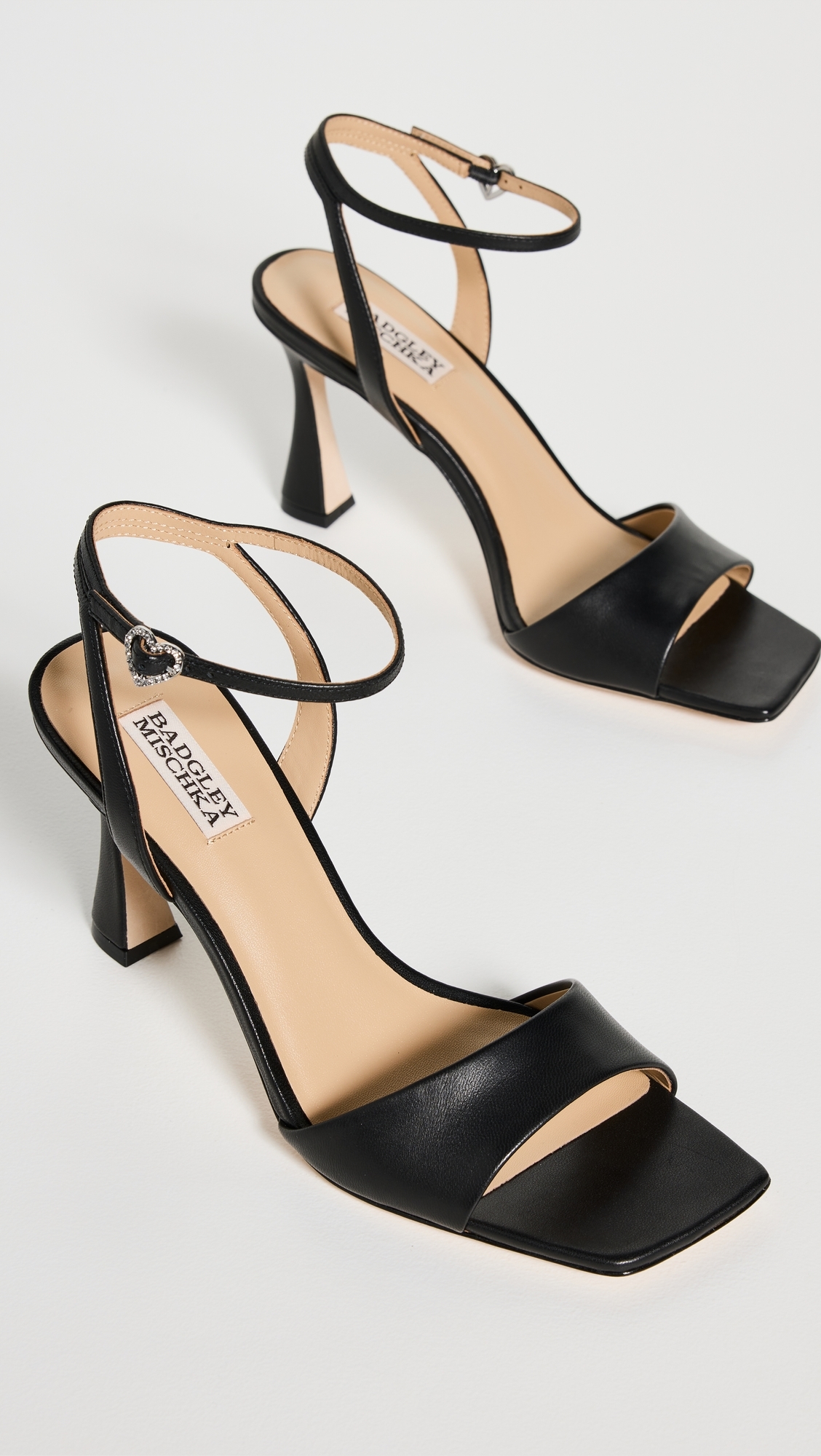 Cady Sandal Heels Black
