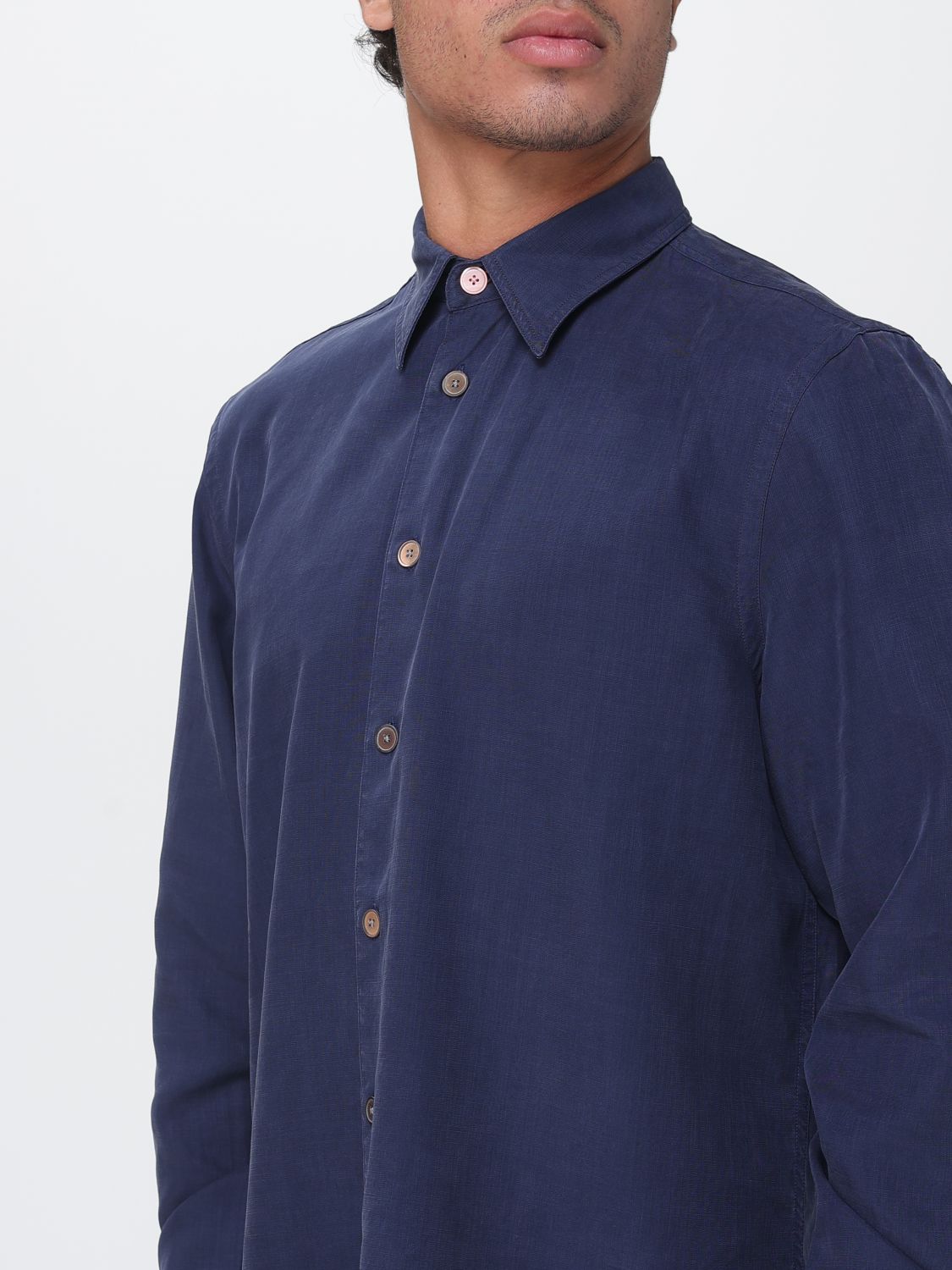 Shirt Men color Blue