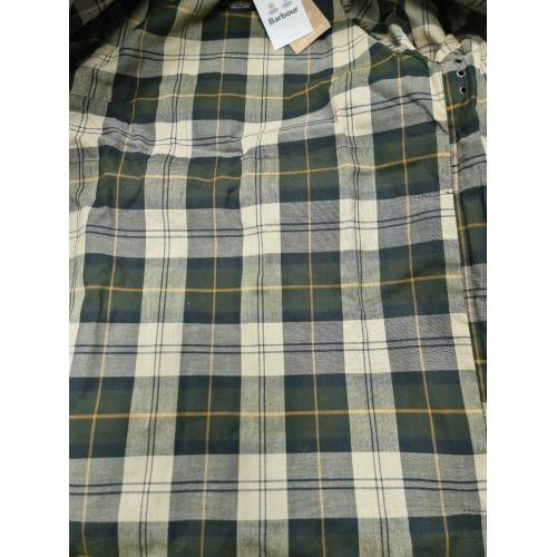 Long-sleeve wax-coated jacket - Brown