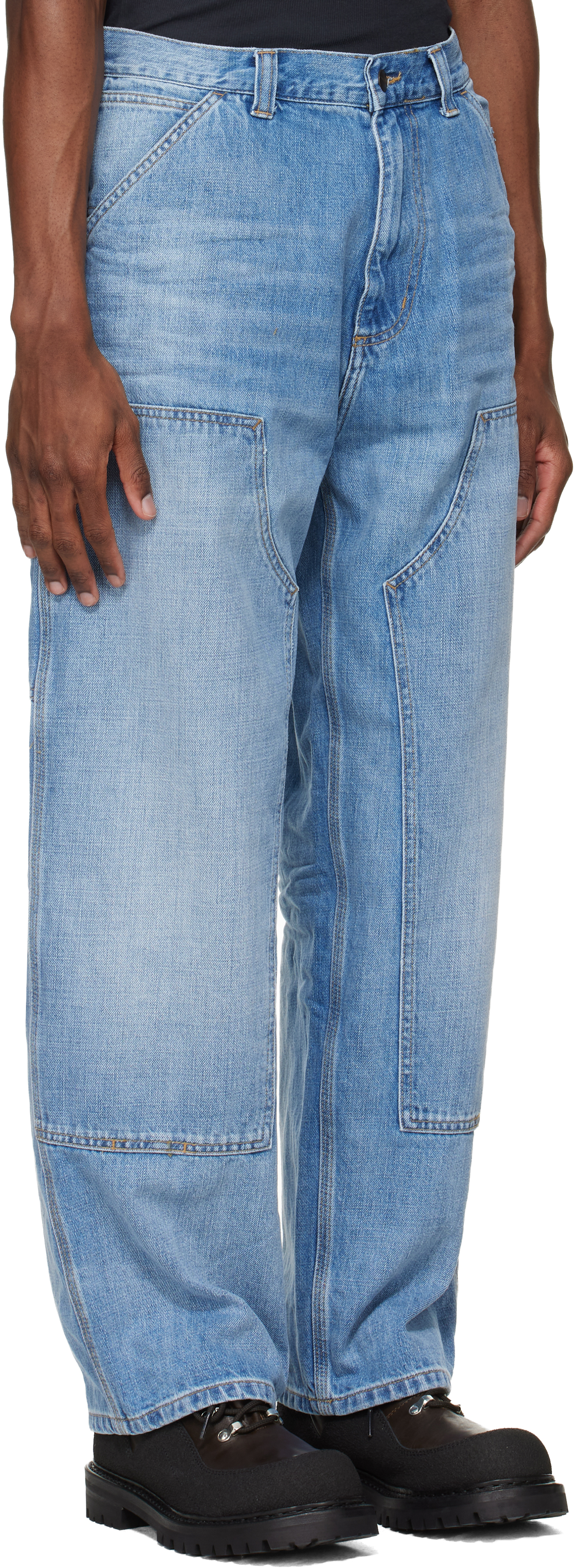 Blue OG Double Knee Jeans