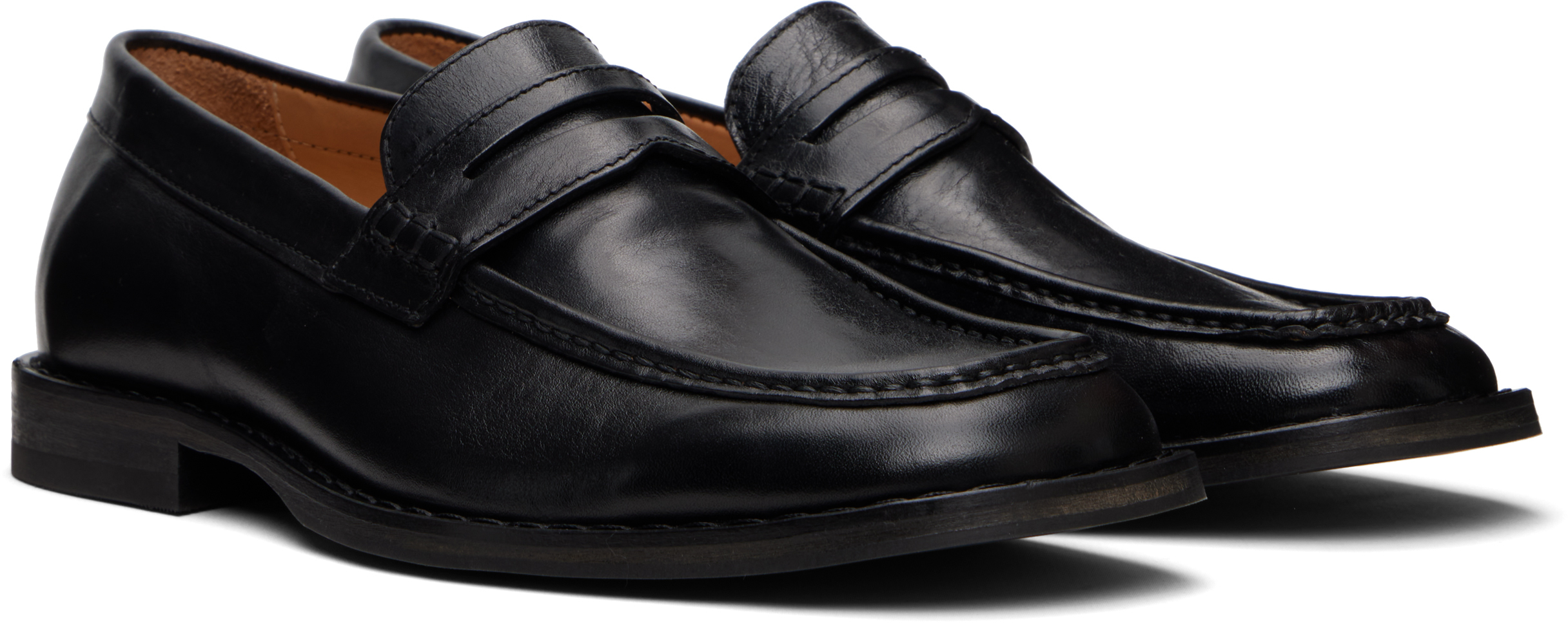 Black Light Loafers