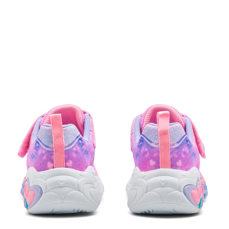 Kids' Heart Lights Light Up Sneaker Little/Big Kid Shoes (Light Pink Multi)