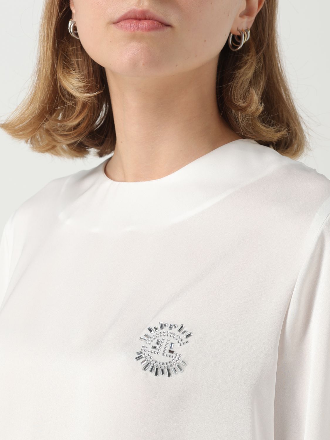 Top GAËLLE PARIS Woman color White