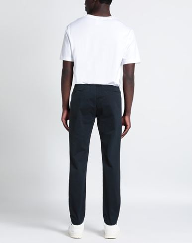 Man Pants Navy Size 28 Cotton, Elastane