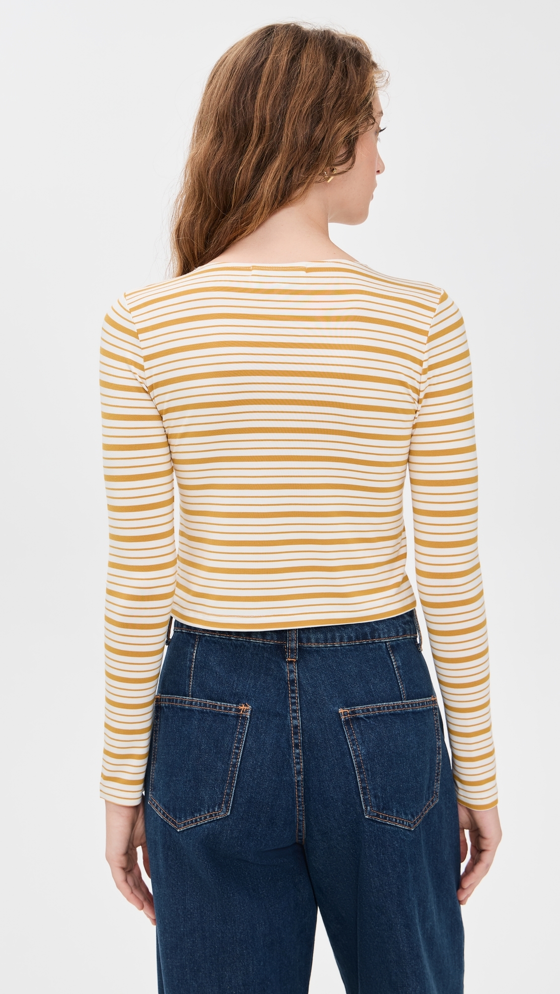 Chloe Tee Autumn Stripe