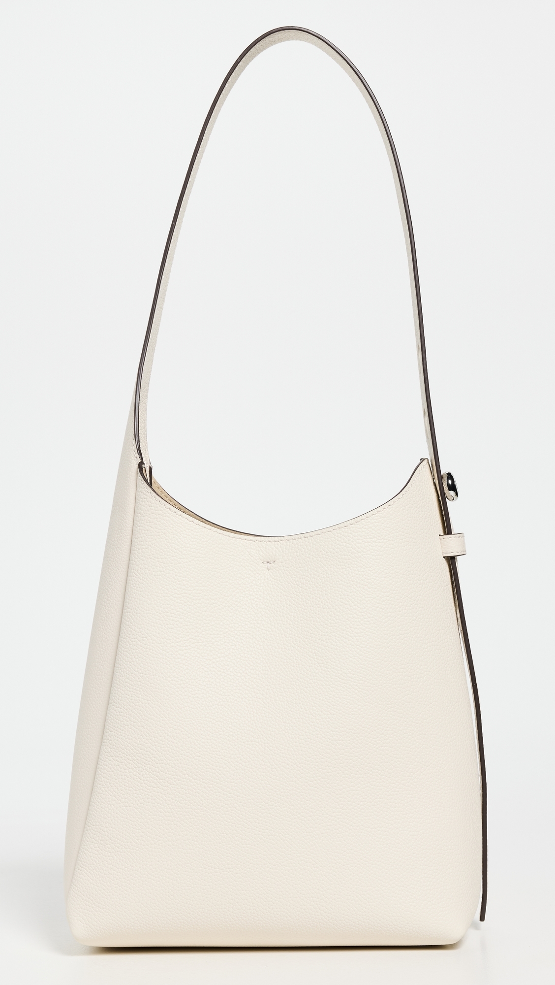 Tory Burch Romy Small Hobo Bag Light Cream One Size