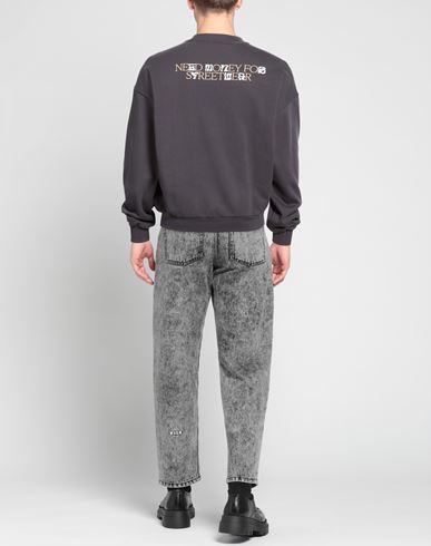 Man Sweatshirt Grey Size L Cotton