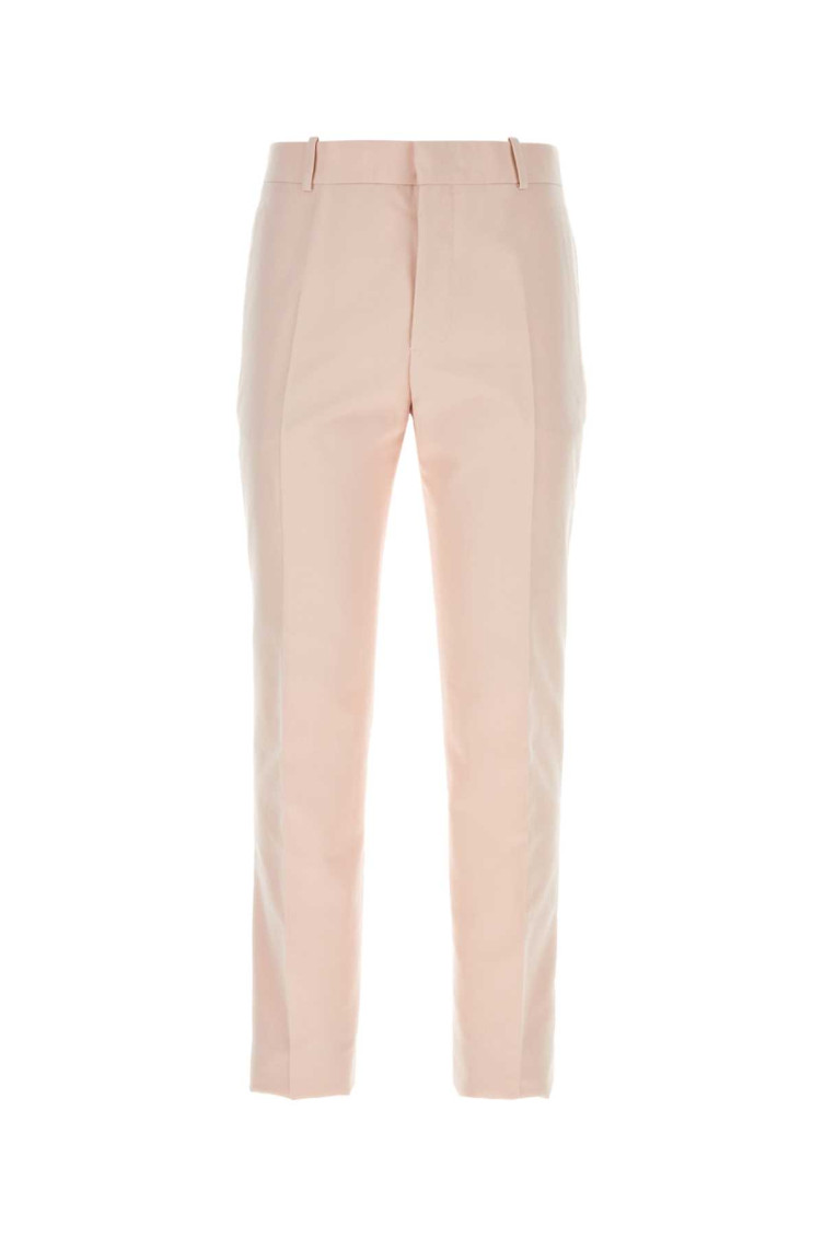 Cotton tailored trousers - Pink