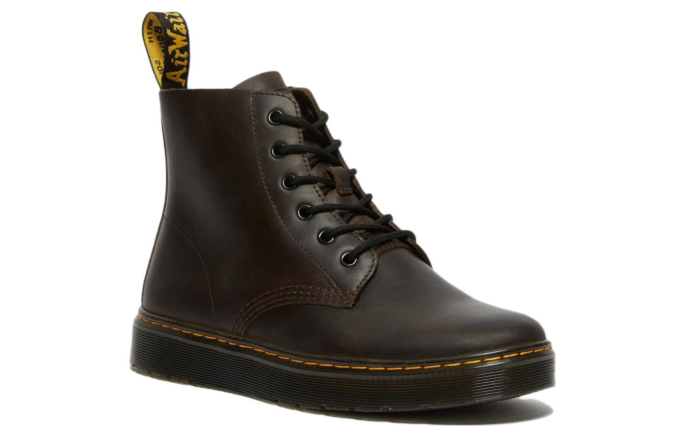 Thurston Crazy Horse Leather Chukka Boots 'Dark Brown'