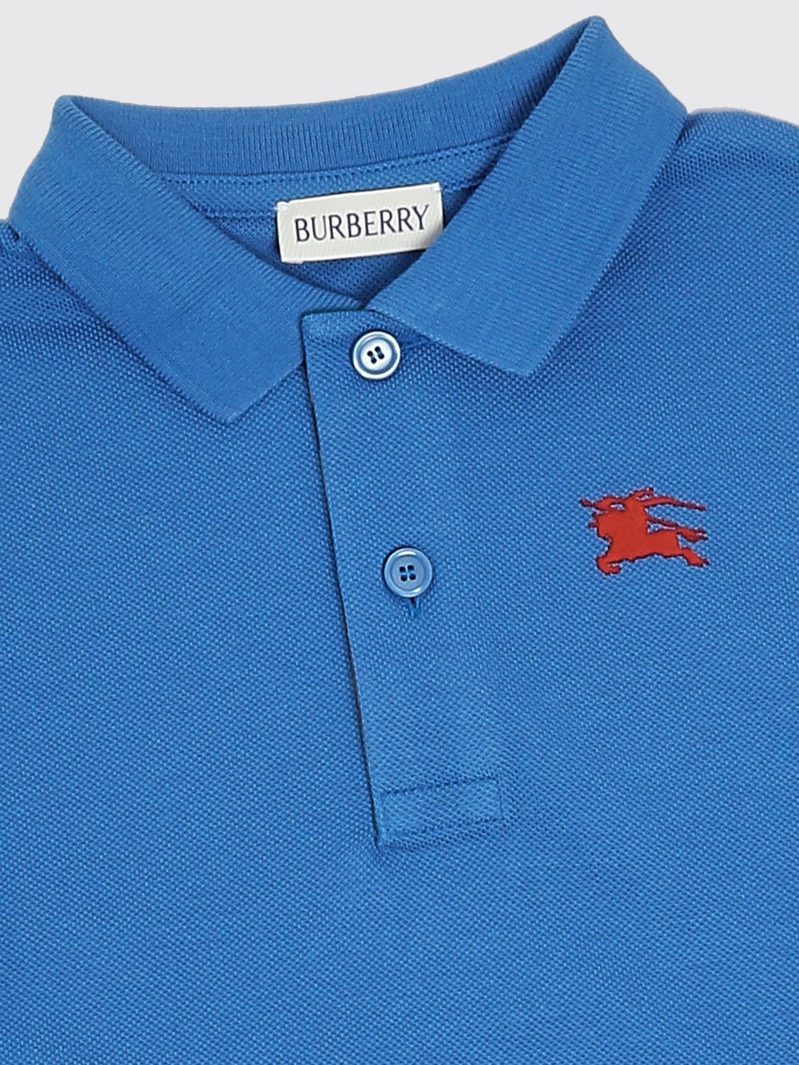 Polo Shirt Kids color Gnawed Blue
