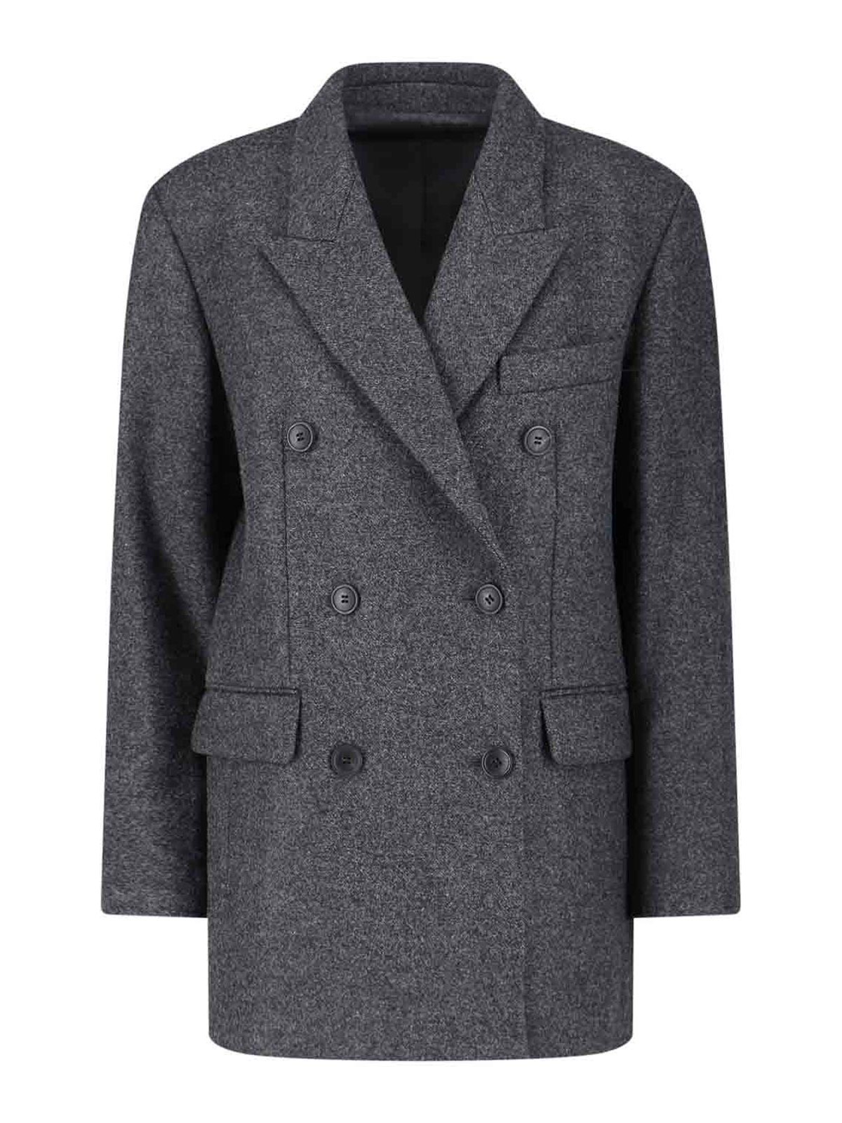 Double -breasted coat