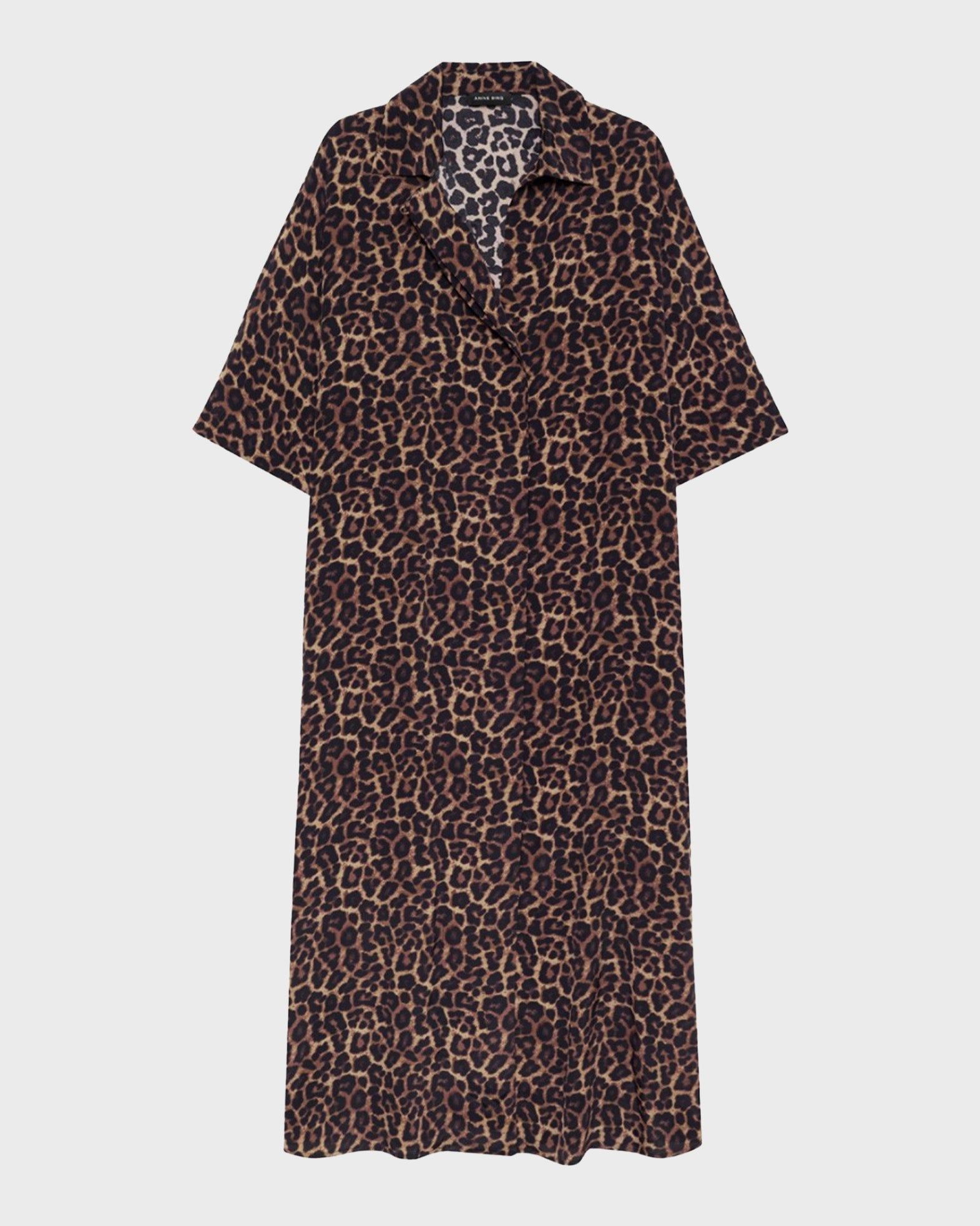 Anine Bing Dress Julia Leopard