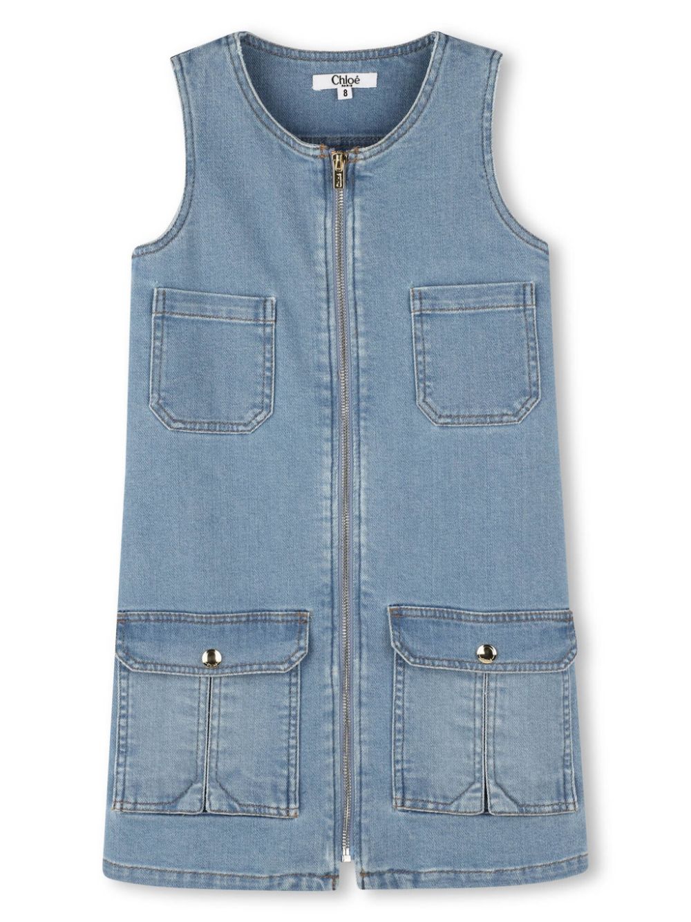Denim dress - Blue