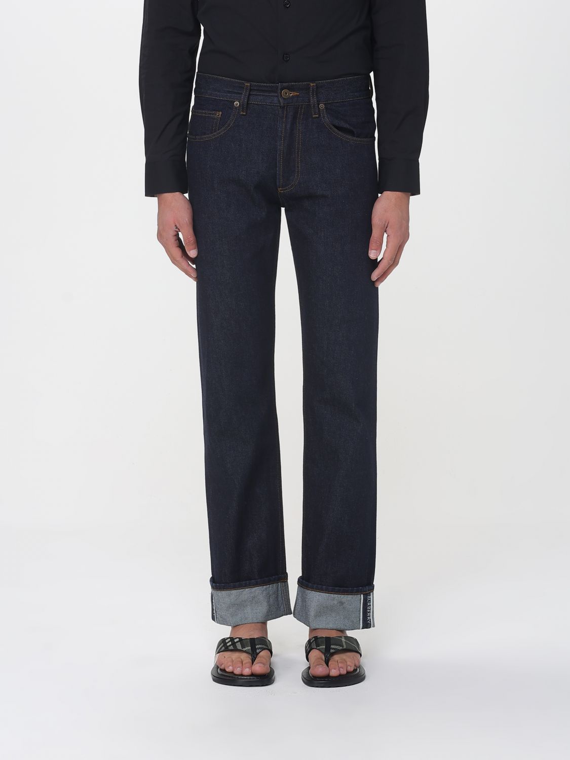 Jeans Men color Blue