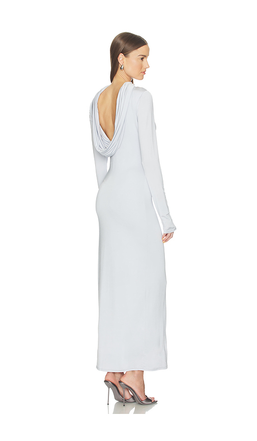 Camila Coelho Lourdes Maxi Dress in Dusty Blue. XXS also in XS, S, M