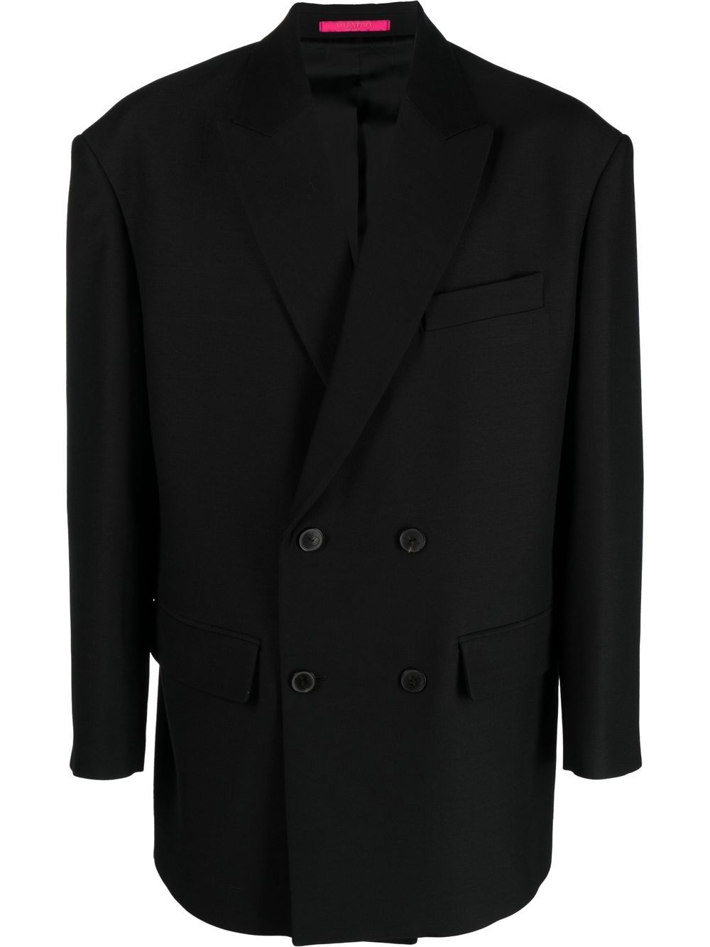Double-breasted blazer - Black