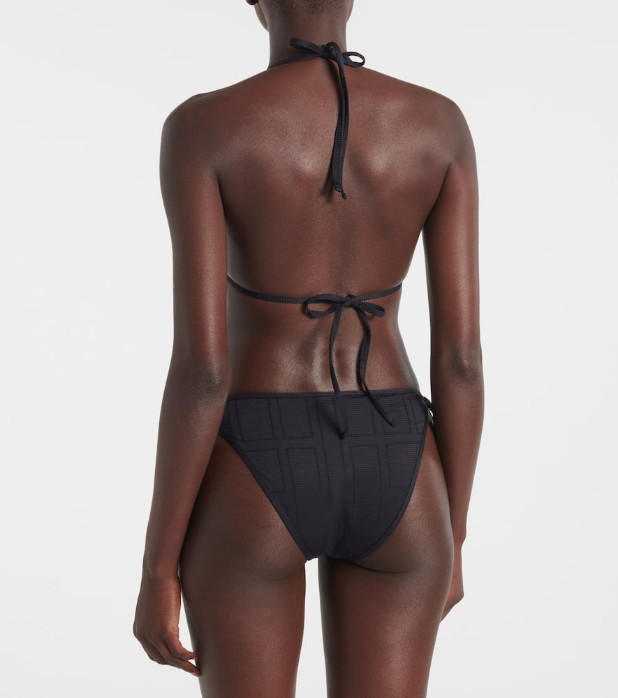 Monogram jersey bikini bottoms