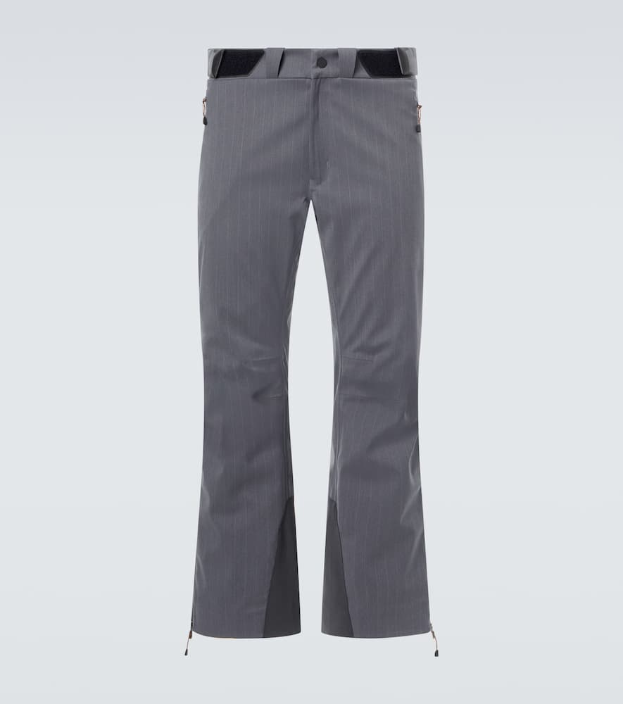 Indren pinstripe wool-blend ski pants