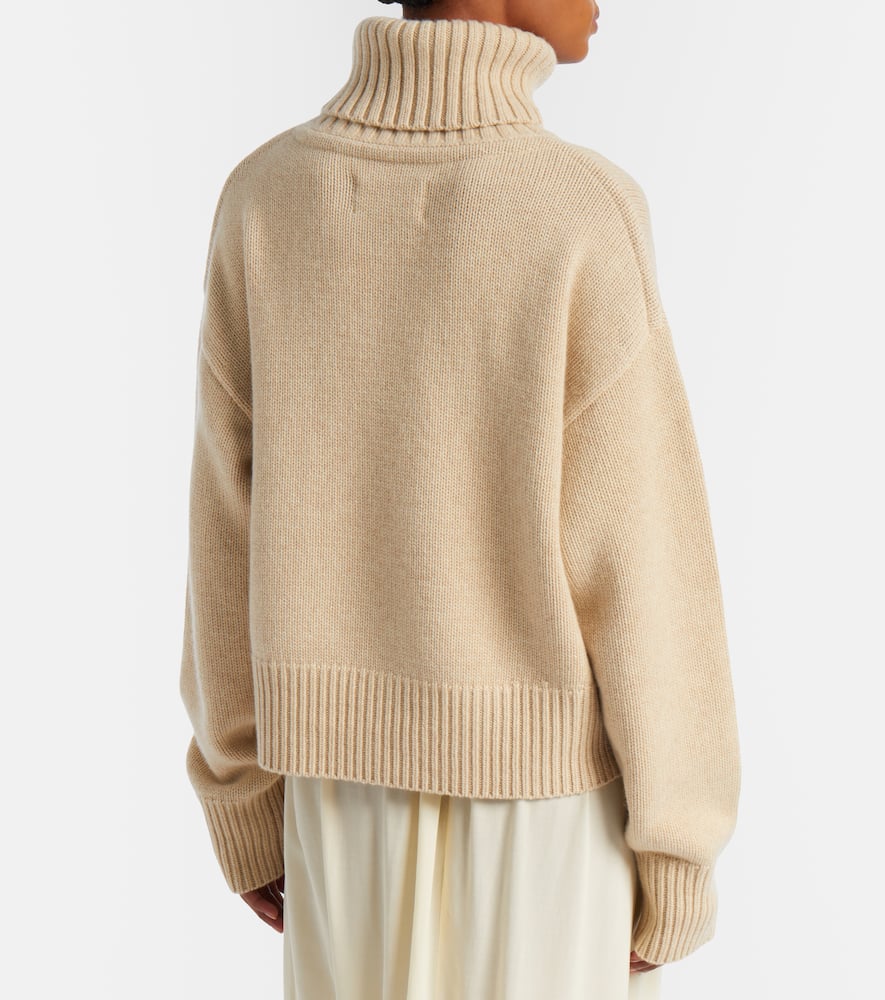 N°434 Crop Xtra cashmere turtleneck sweater