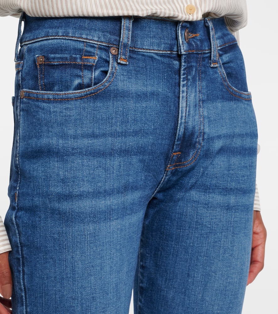 Kimmie Straight mid-rise slim jeans