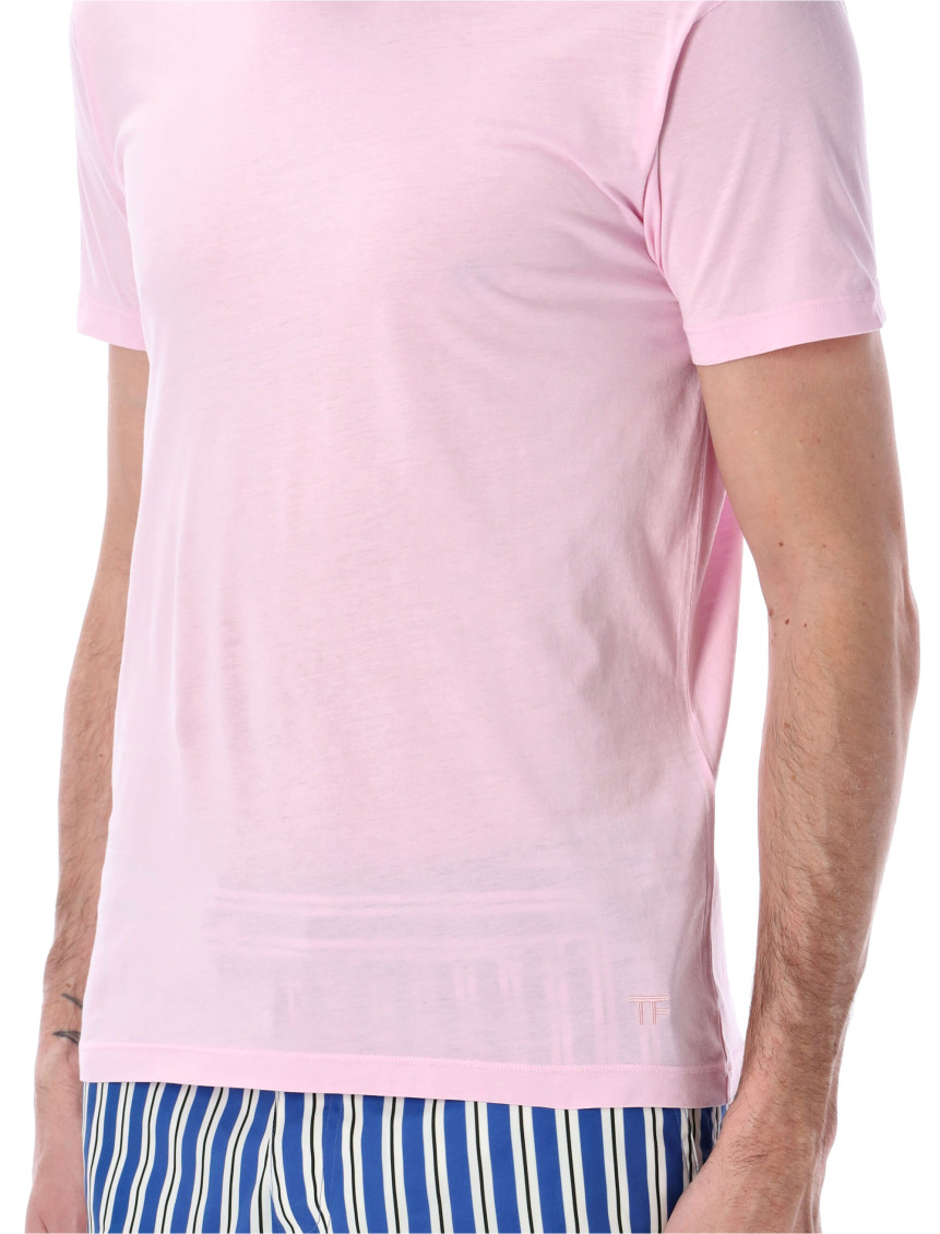 Cotton And Silk T-shirt
