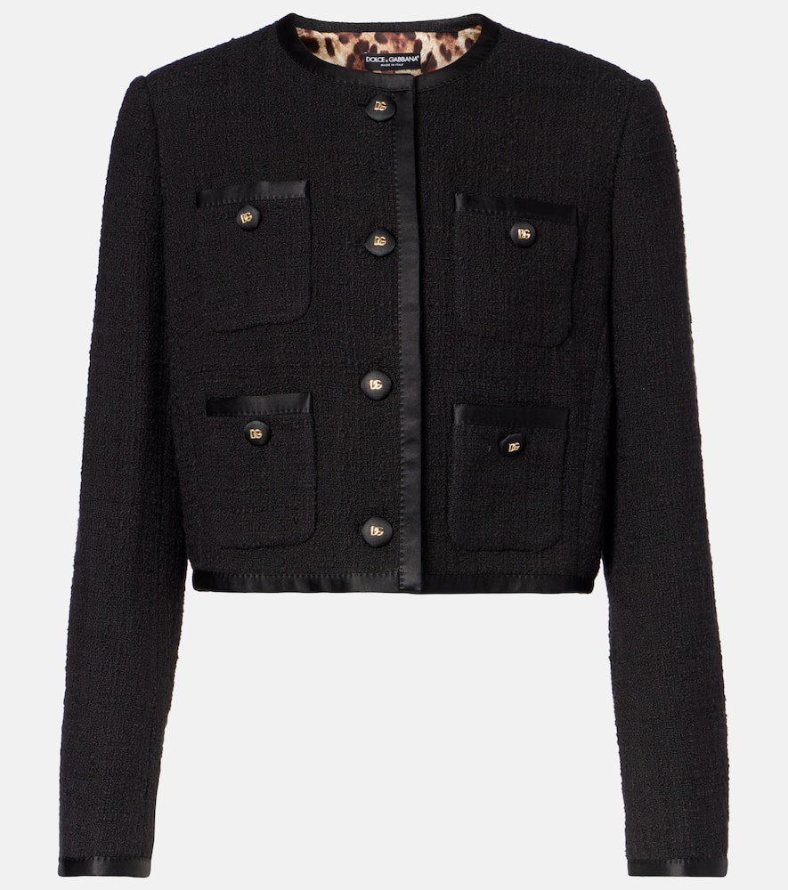 DG cotton-blend jacket