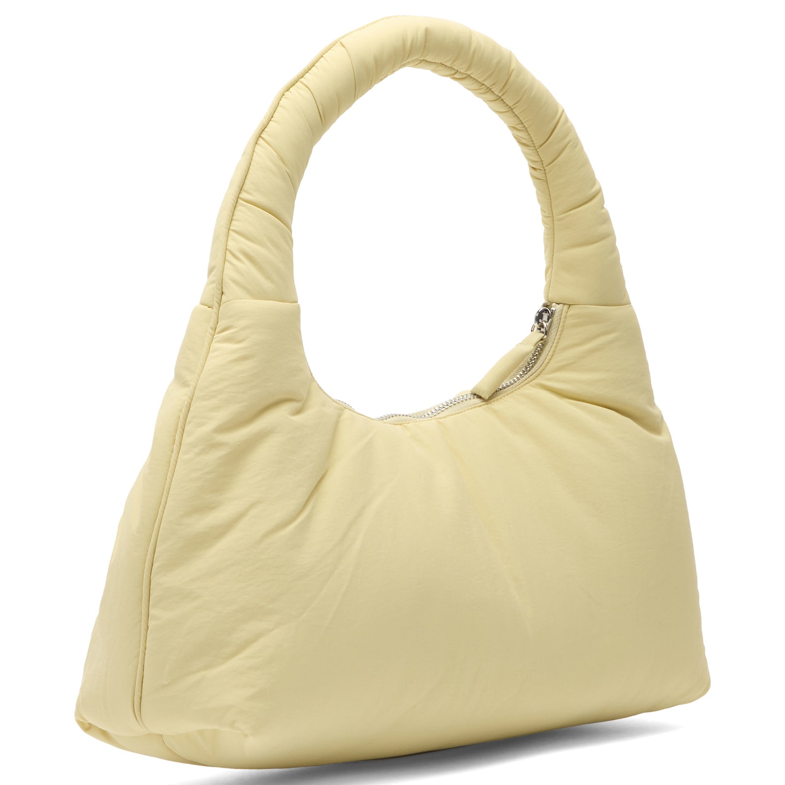 Women's Pleat Puffer Tote Bag in Butternut