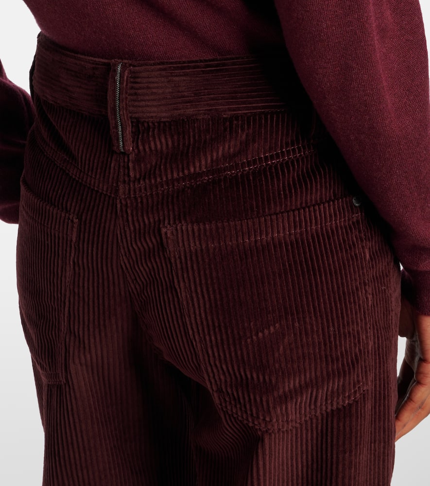 Monili corduroy straight pants