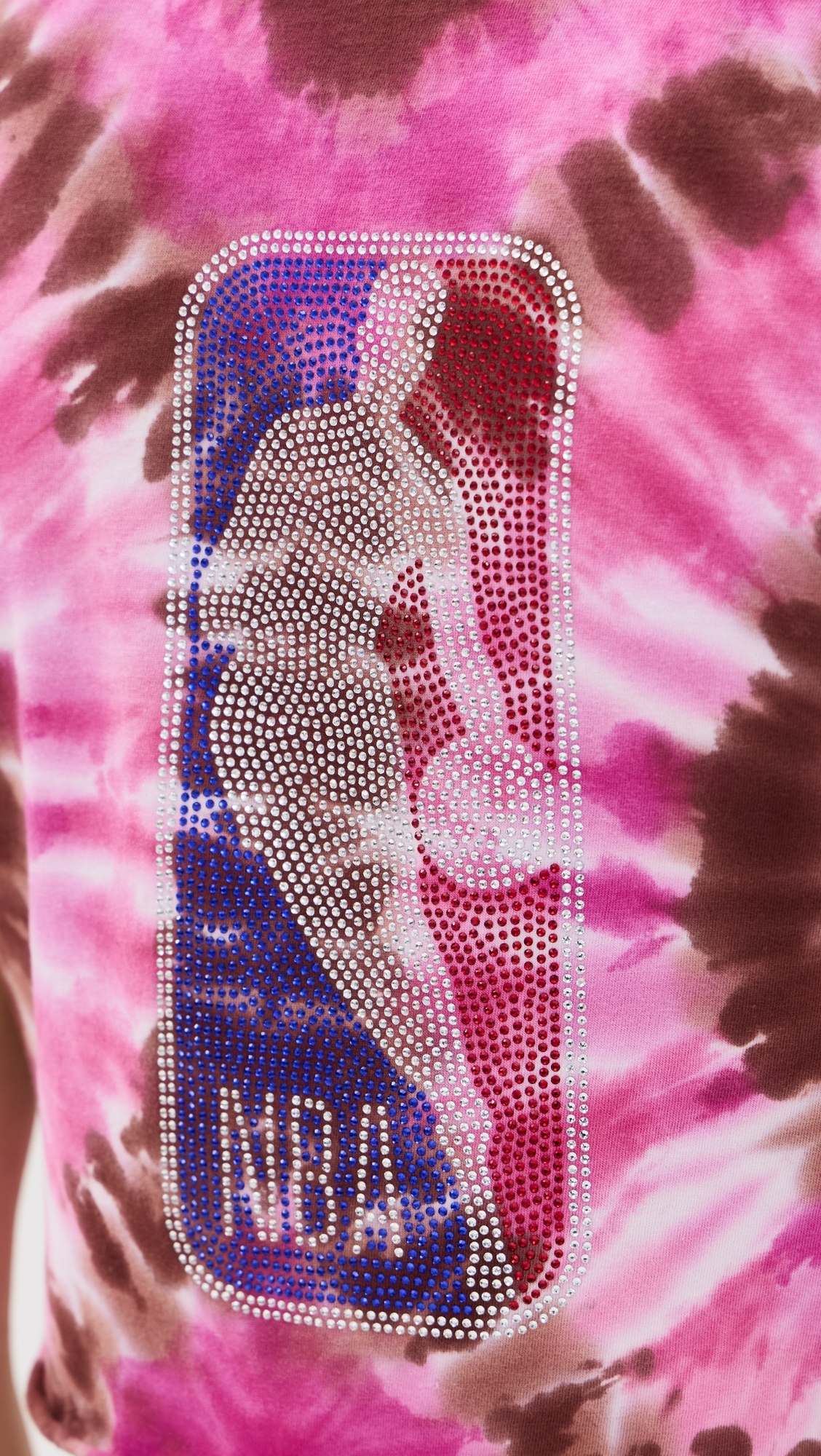 DANNIJOPRO Logo Man Boxy Tee Tie Dye