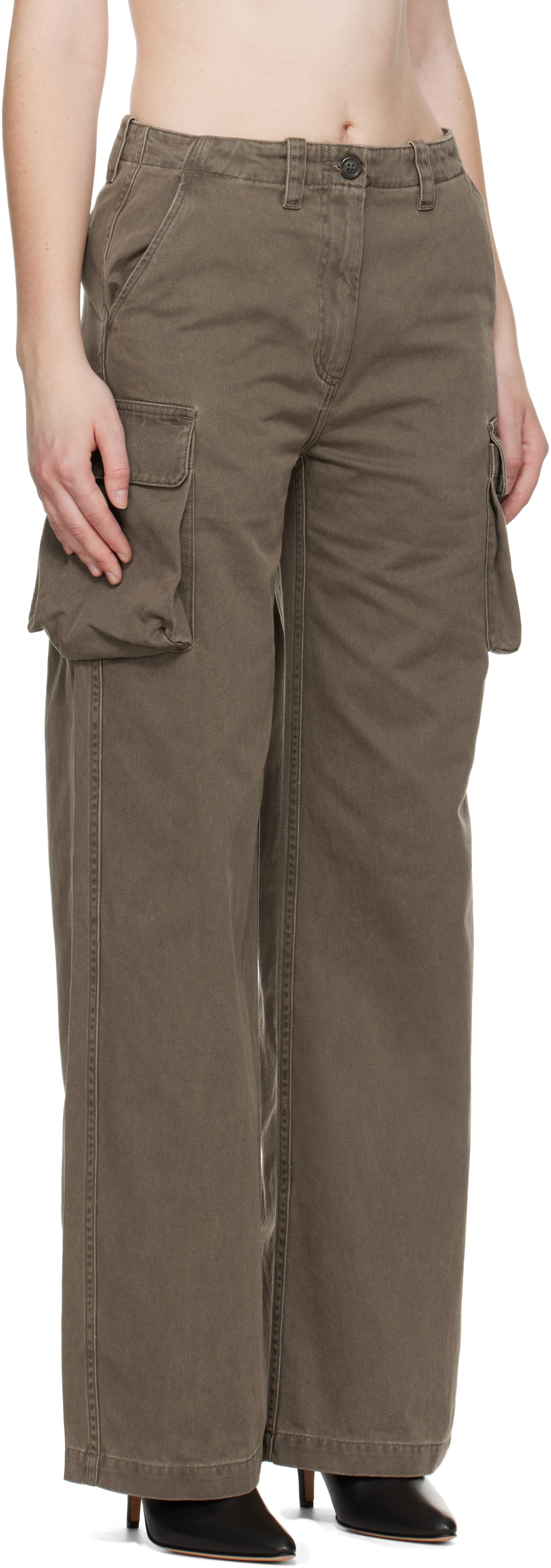 Khaki Peak Cargo Pants
