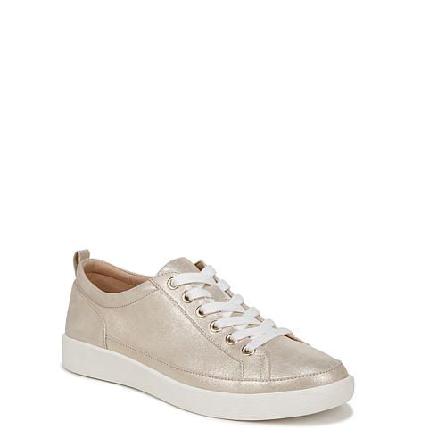 Winny Sneaker White Gold Leather