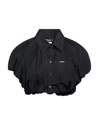 Woman Shirt Black Size 4 Cotton