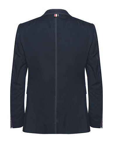 Man Blazer Midnight blue Size 3 Polyester, Cotton