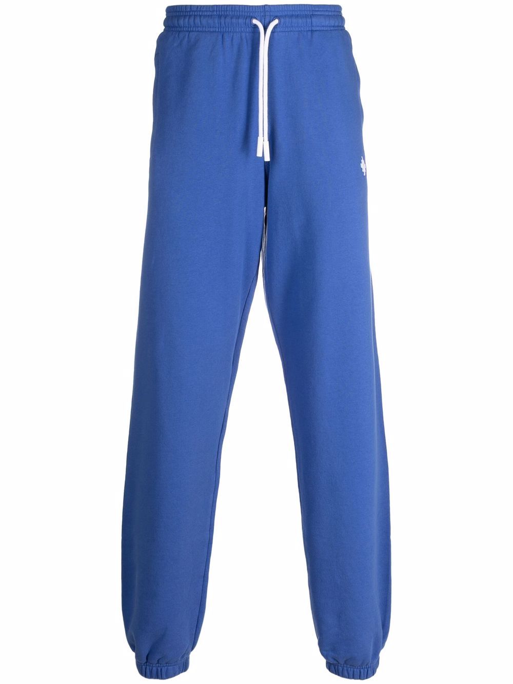 Logo-embroidered track pants - Blue