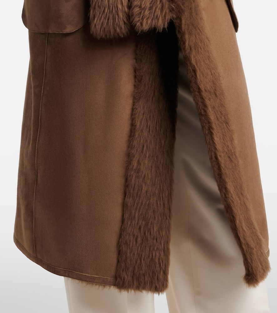 Wilmer reversible shearling coat
