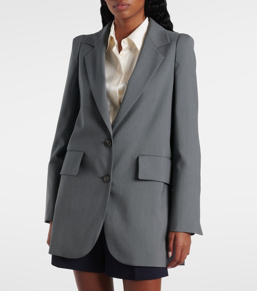 Ebridi wool, mohair, and silk blazer