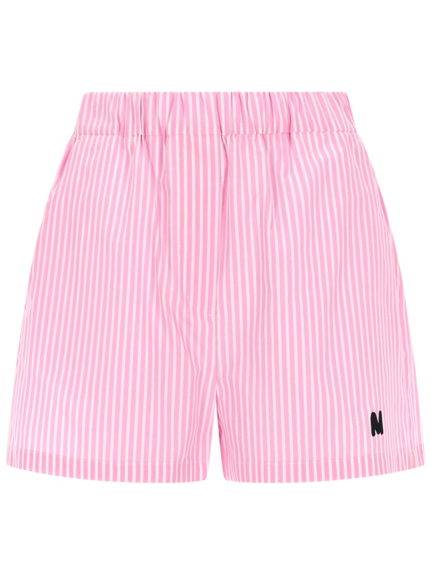 MSGM - straight leg pants striped pattern design