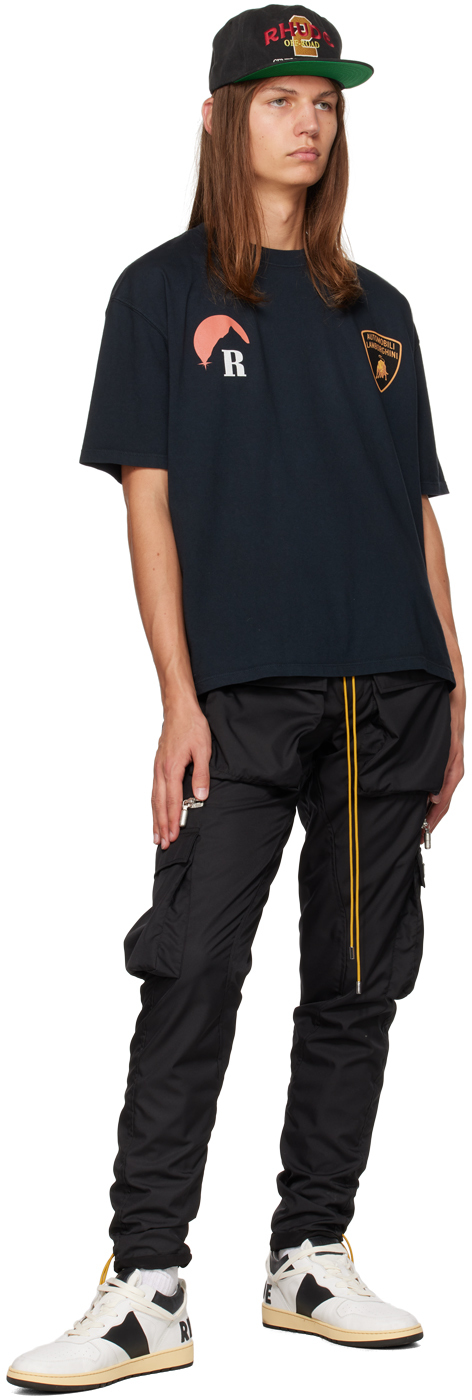 Rhude Black Lamborghini Moonlight T-Shirt