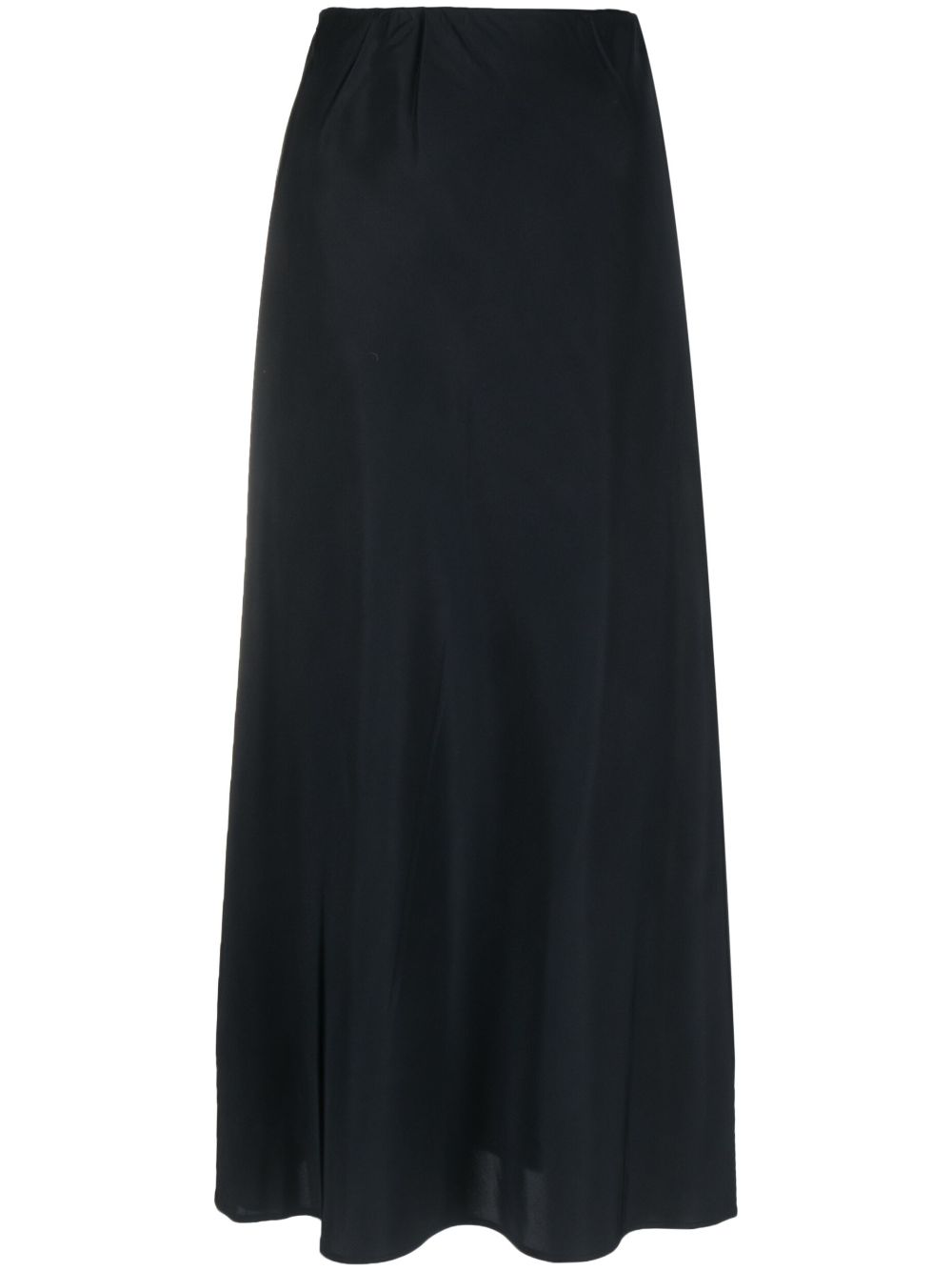 A-line midi skirt - Black